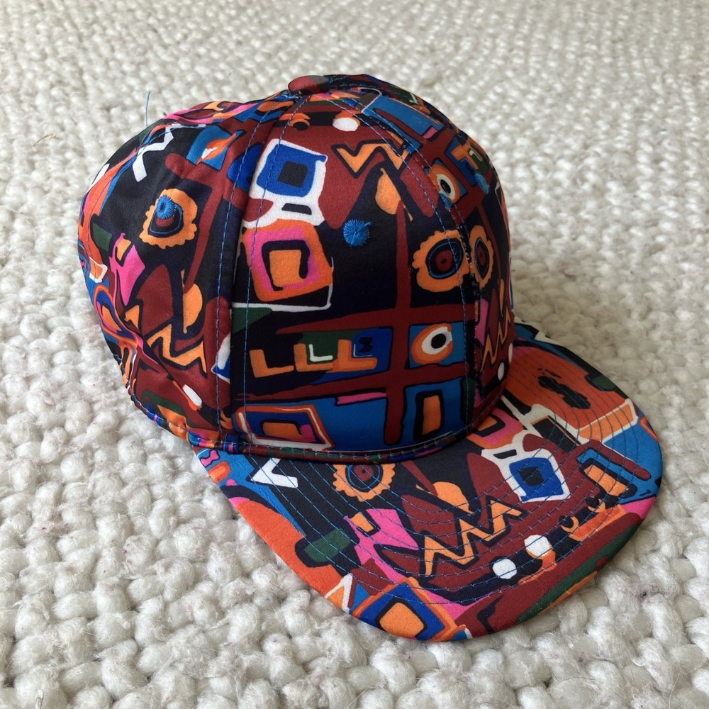 BK Retro 90's Graffiti Colorful Hat Unisex‎ Party Snap Back One Size